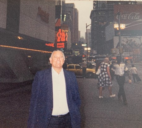 Dad in New York