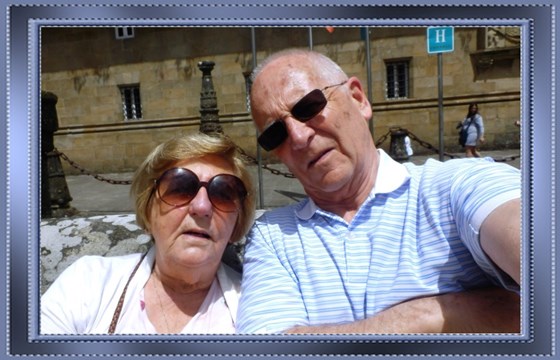 Mum and Dad - first selfie