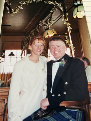 Our wedding 2001 - happy times xxx