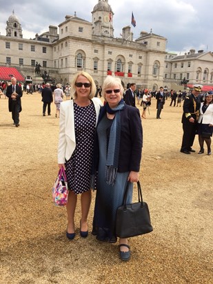 Such a wonderful day at Trooping the colour.