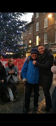 Our traditional meet up at York Christmas markets.
