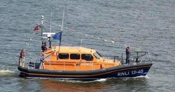 Your boat is out making rescues by Lowestoft