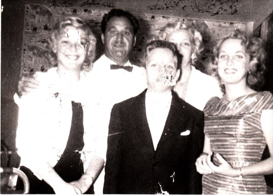 Mom as a teenager, her brother Harry, her sister Barbara, Her Mom Adeline and Her Dad Ralph