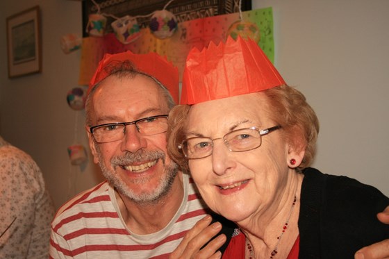 Nanny Pat and Mark, Christmas 2013
