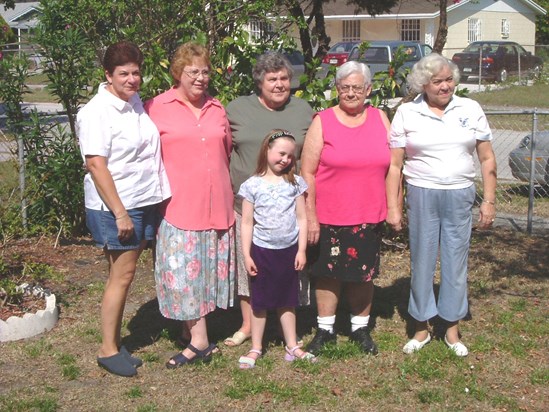 Four generations in this photo!