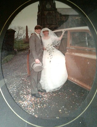 Our Wedding Day 18th May 1985
