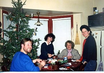 Christmas at the house 1988