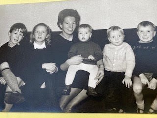 Xmas family photo   1965