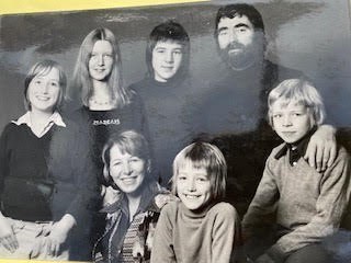 Xmas family photo   1973