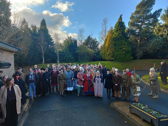 Thank you all who attended today, you made it a wonderful send off. Thanks also to all those who beamed in from far and wide. ❤️❤️❤️🖤❤️❤️❤️