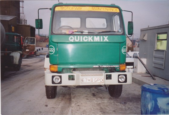 David's QuickMix lorry