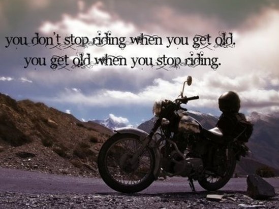 Don't Stop Riding