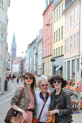 Mama, Iris and Aphrodite in Copenhagen (May 2011)