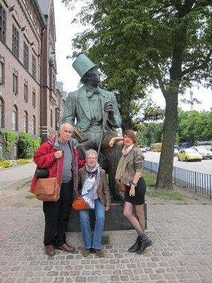 Mama, Tony and Aphrodite in Copenhagen (May 2011)