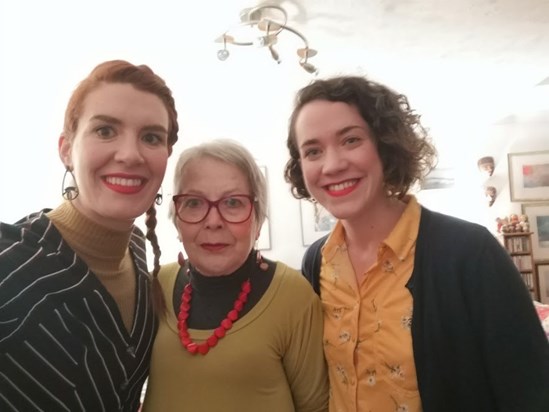 Mama, Iris and Emma, 2018