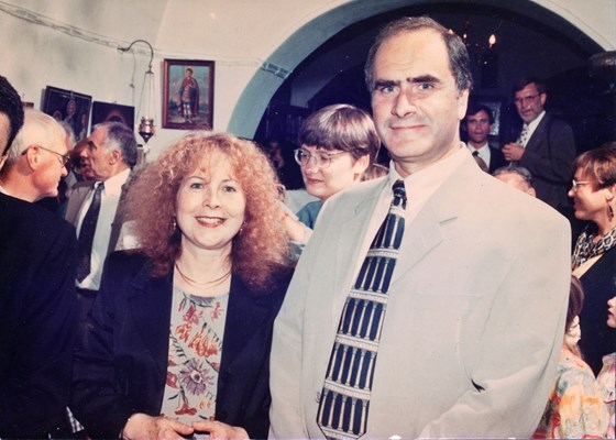 Nikos and Kirsten's wedding, 1996
