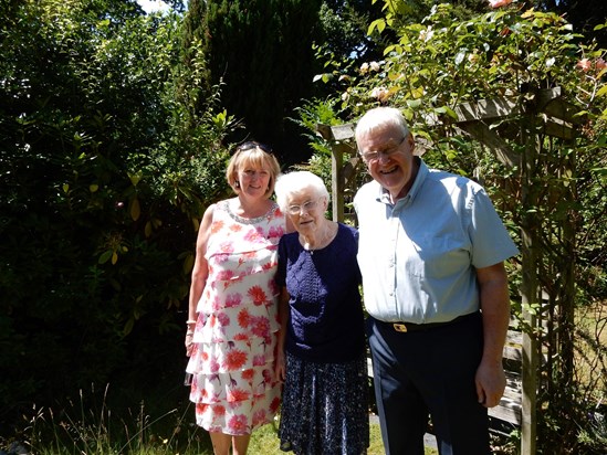 Rita with her children Ian & Marion