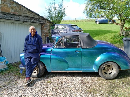 Dad and car