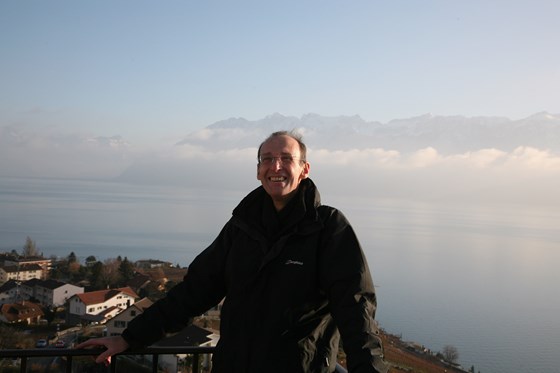 Peter had recently finished a stint of treatment and was so happy to see the mountains. 2011