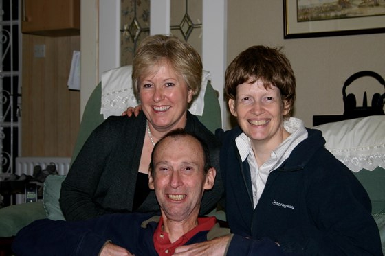 Peter, Faith (Left) and my late wife Jane (1959-2010) taken 21st November 2009.
