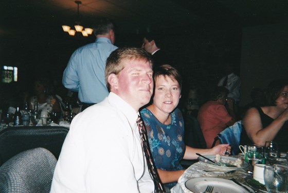 James and Merry at our wedding in July of 2003.