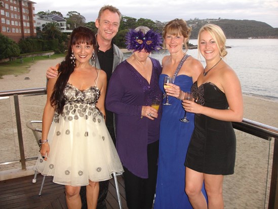 From Martin's 50th. Bond - Casino Royale theme. Balmoral Beach, Mosman, Sydney