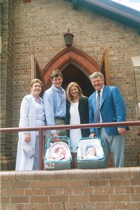 Charles and Sienna - Christening