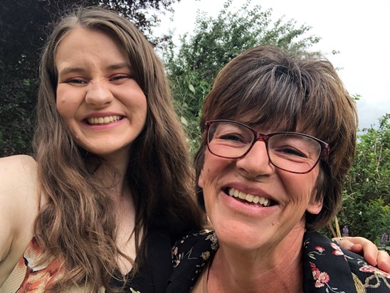 Me and Mum on graduation day 