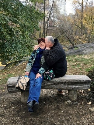 Happiness in Central Park, NYC 