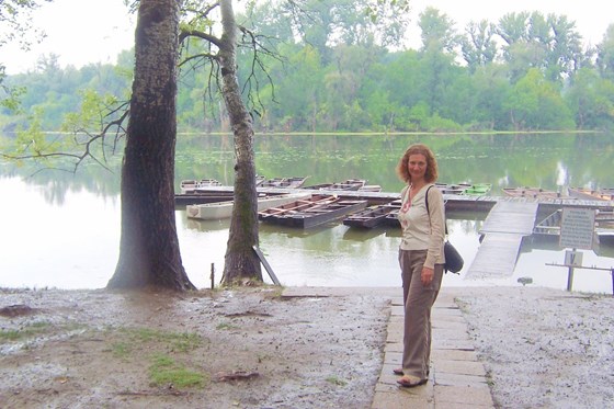 Thelma at Mártély at the oxbow lake