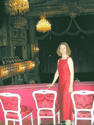 in the theatre of Schönbrunn Palace, Vienna