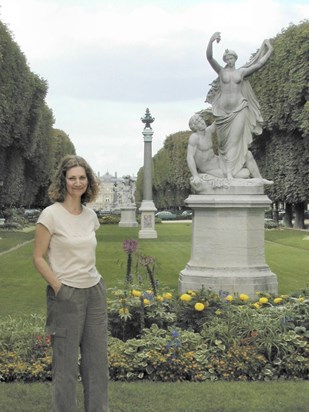 in the Jardin du Luxembourg, Paris
