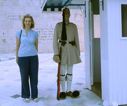 Thelma at the Hellenic Parliament