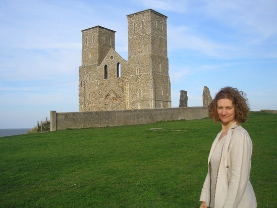 in Reculver with St Mary's Church