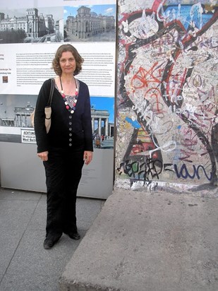 at the Berlin Wall