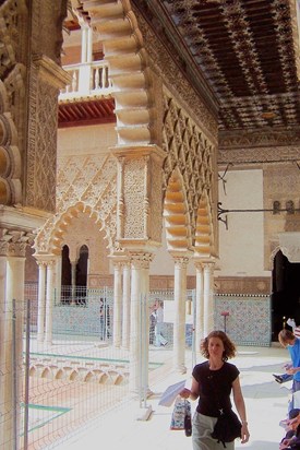 in the Alcázar, Sevilla