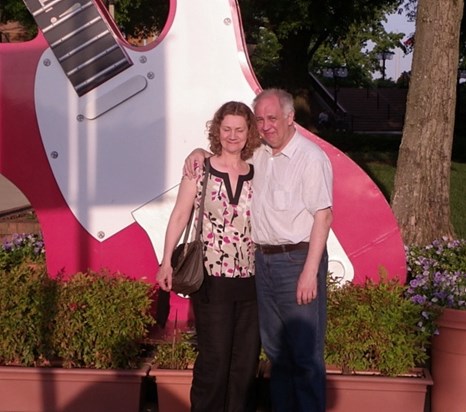 outside the Opry House, Nashville, TN, 2012