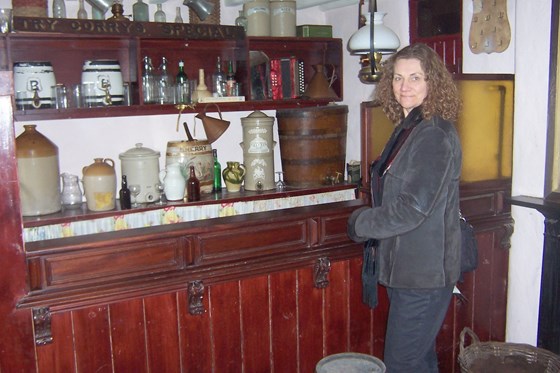 in one of the houses of Bunratty Folk Park (an Irish Skansen) 2006
