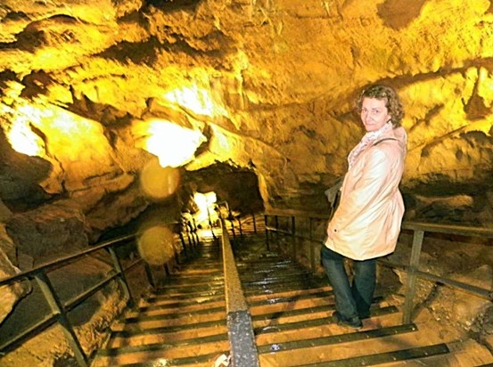 Cheddar Gorge cave 2013