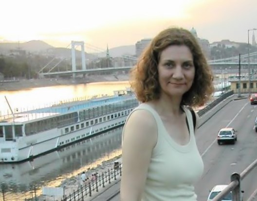 Thelma at the Danube (Budapest, Hungary, 2003)