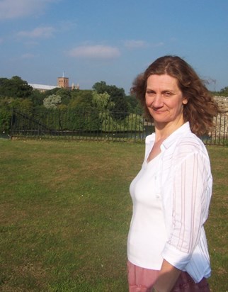 Thelma in the riverside field, St Albans, 2005