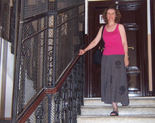 in our Rome hotel, 2006