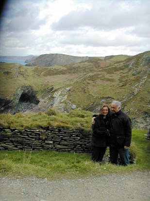 in Tintagel with my Thelma, 2004