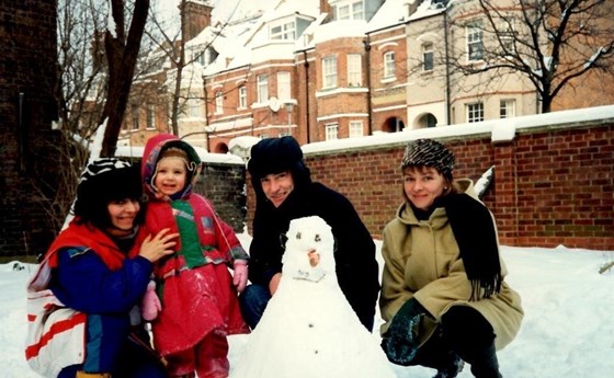 Sonia, Carmen, Stu and Alison circa 1980s