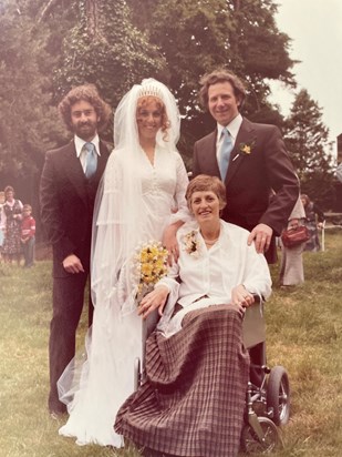 Our wedding 1st July 1978