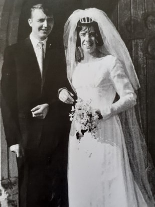 Alan and Carole Wedding Day