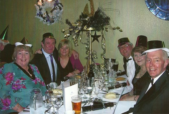 New Year's evening at the Bull Hotel