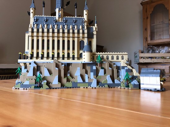 Deb's lockdown project - Lego Hogwarts!