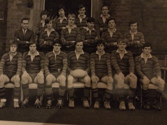 Geoff - Skinners' School rugby, First XV, 1969-70