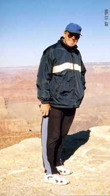 Colin at the Grand Canyon